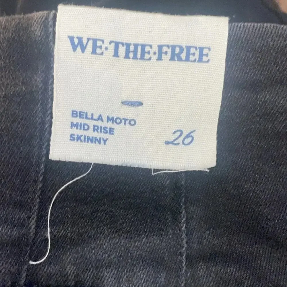 Free People Black Skinny Jeans - Picture 8 of 10